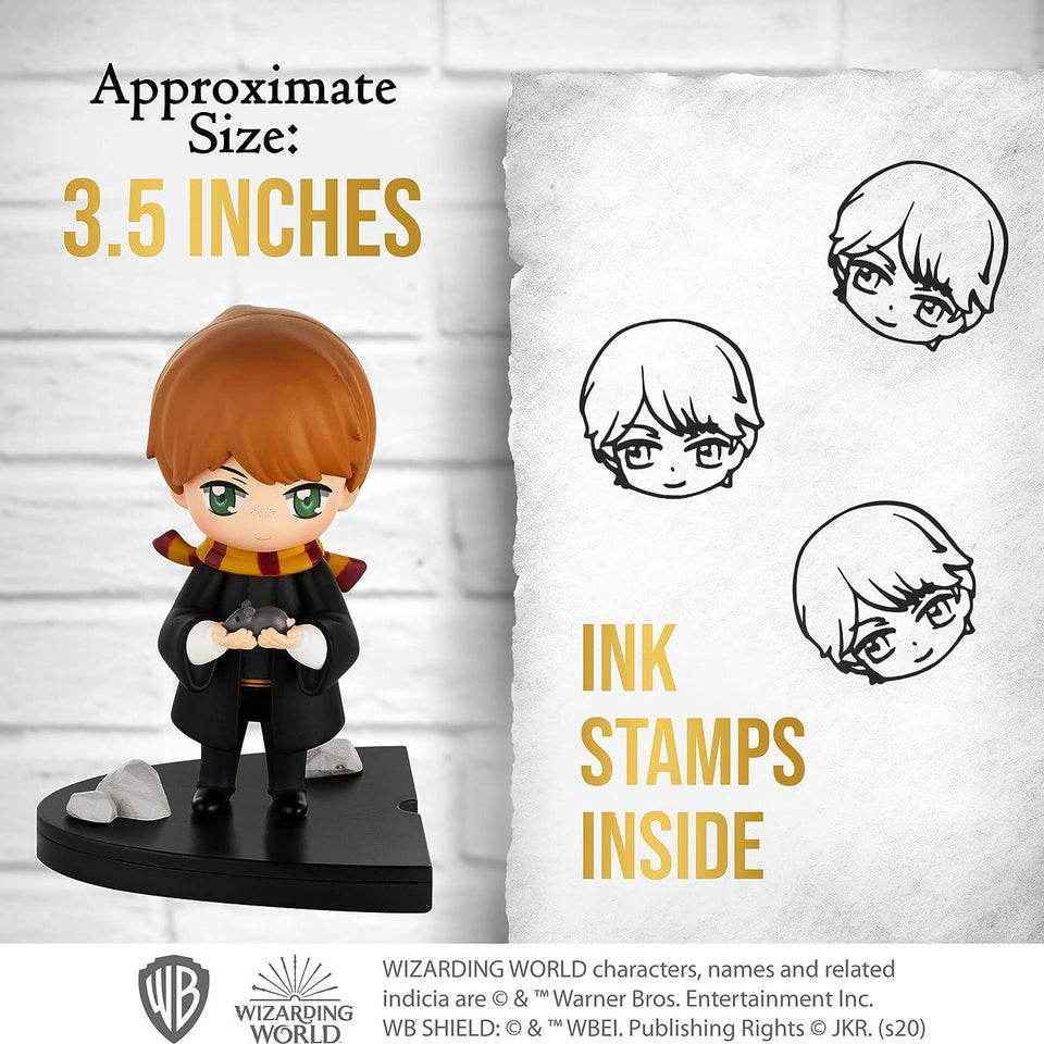 Ron Weasley Ink Stamper Figure Harry Potter Character Collectible 3.5" PMI International