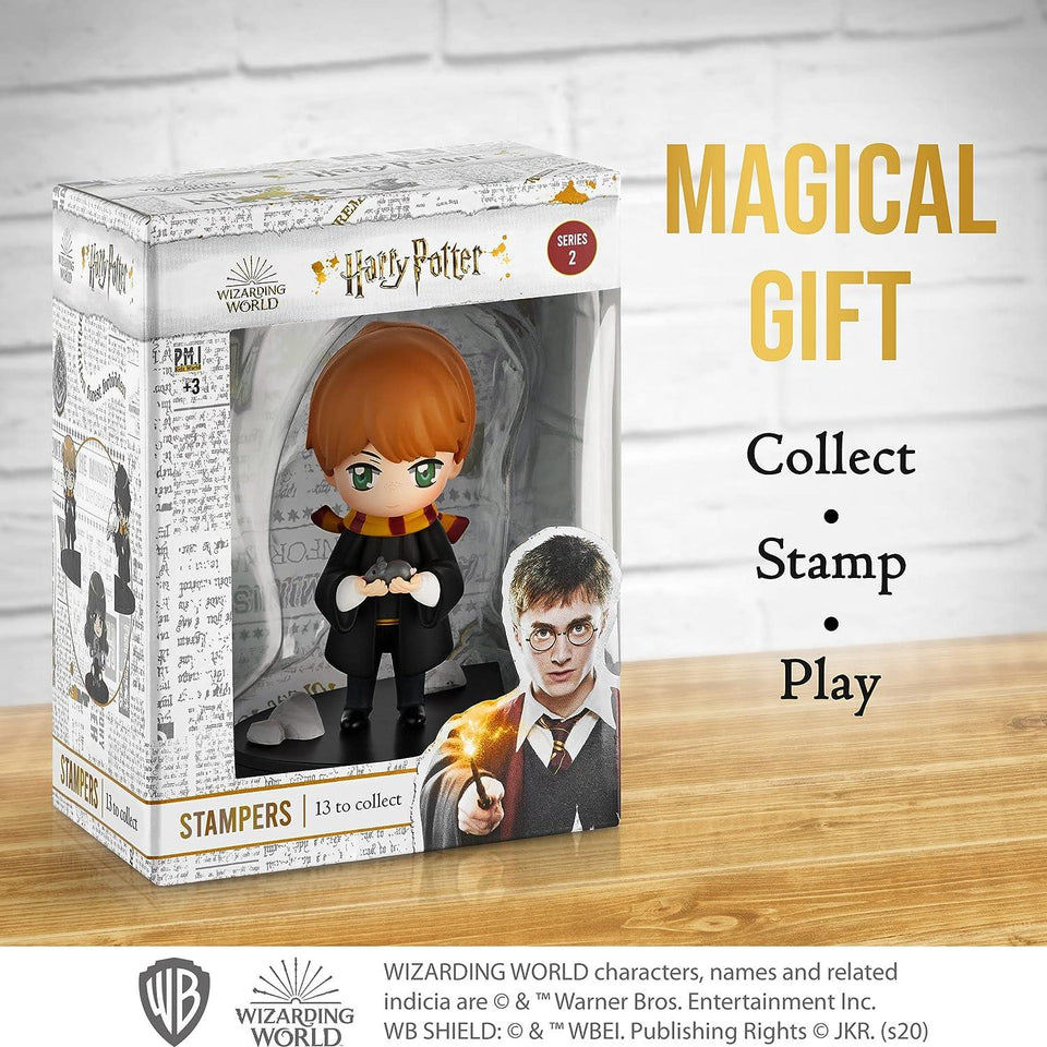 Ron Weasley Ink Stamper Figure Harry Potter Character Collectible 3.5" PMI International