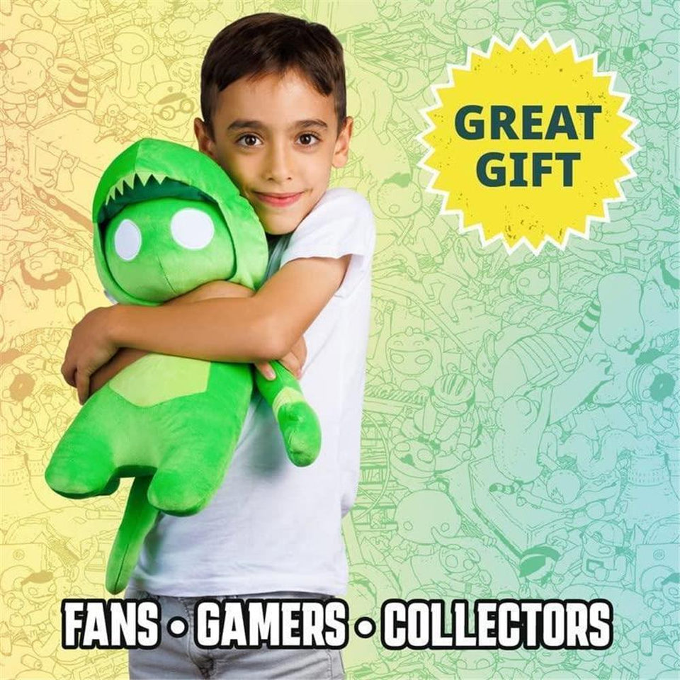 Gang Beasts Green Dragon Costume Plush 16" Gamer Character Soft Doll Figure PMI International