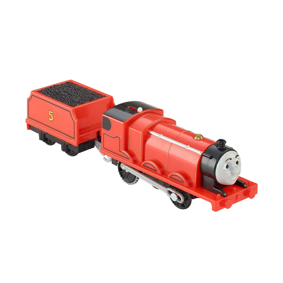 Thomas & Friends James Motorized Engine TrackMaster Train Toy