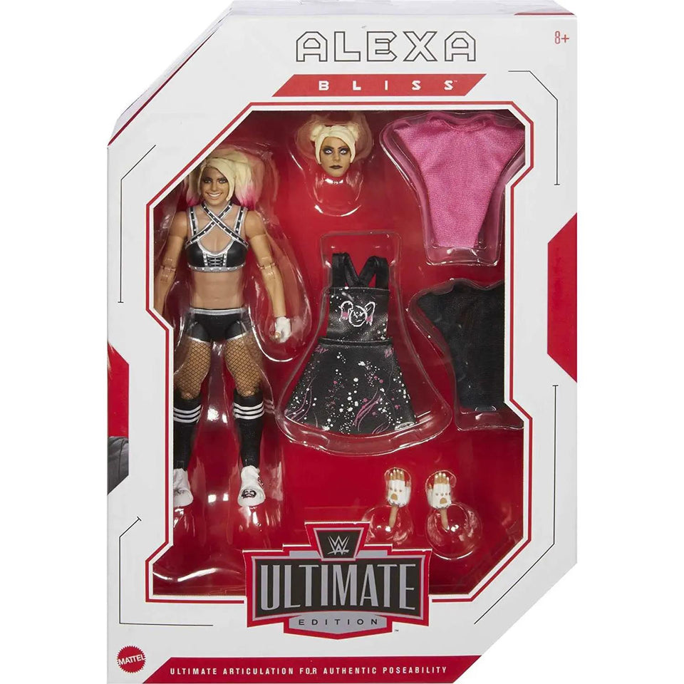 WWE Alexa Bliss Ultimate Edition Sinister Fiend Goddess Wrestler Figure Mattel